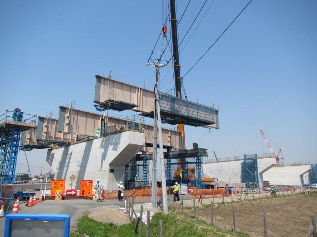 圏央道五霞地区高架橋上部その４工事