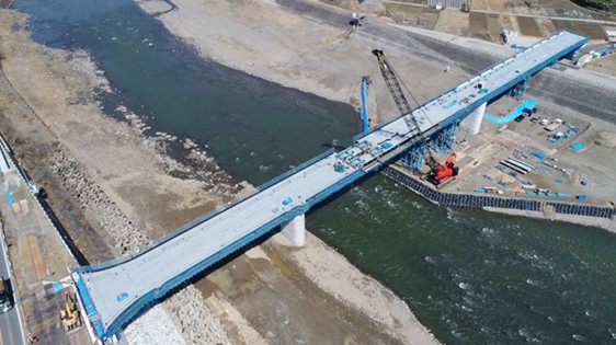 一般県道割子切石線 中富橋2