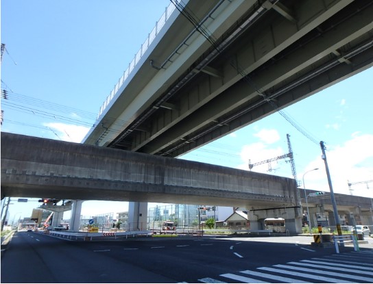 名二環かの里 1 高架橋