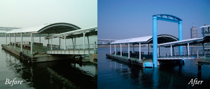 Pontoon renewal service