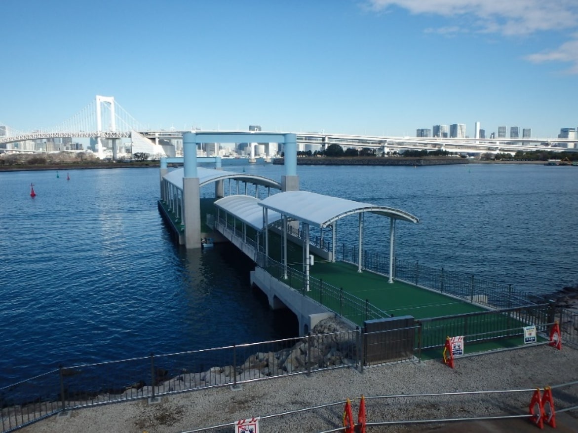 お台場海浜公園浮桟橋