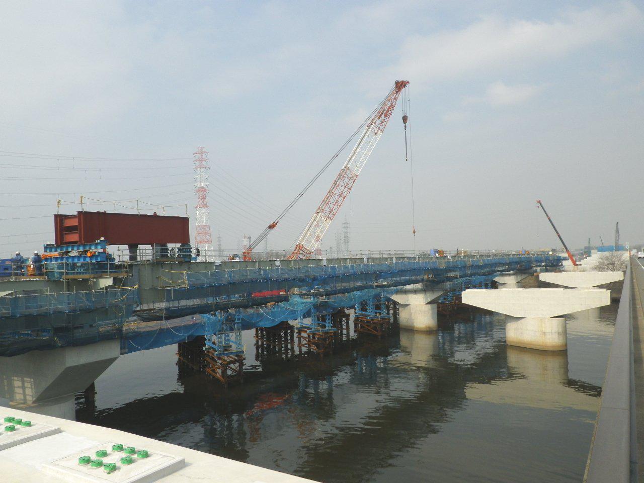 飛島大橋左岸