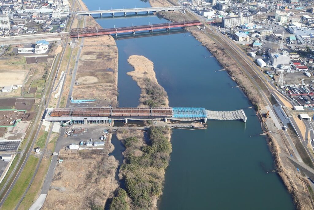 宗鱗大橋(大分市・大分川)