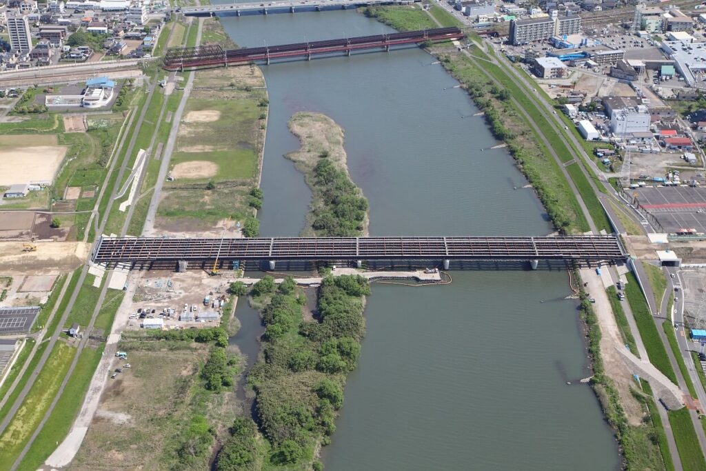 宗鱗大橋(大分市・大分川)