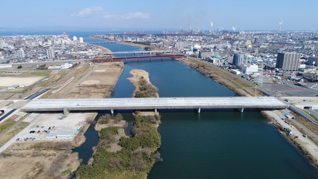 宗鱗大橋(大分市・大分川)