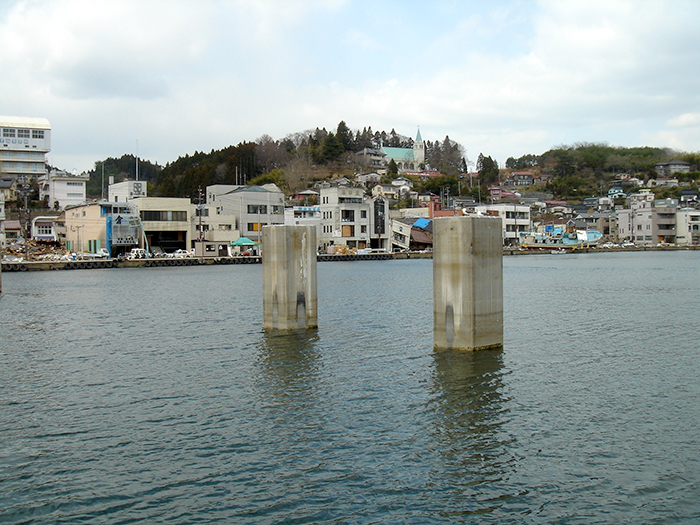 防災・減災対策　津波対応浮桟橋