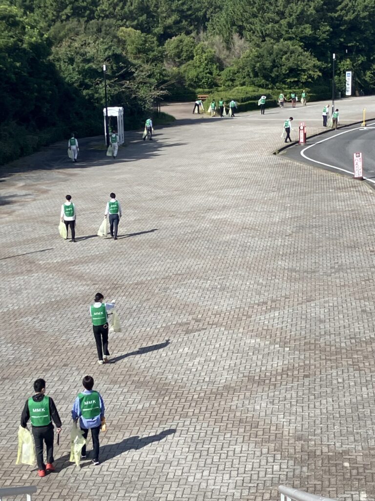 幕張新都心クリーンの日 一斉清掃2025.10.08